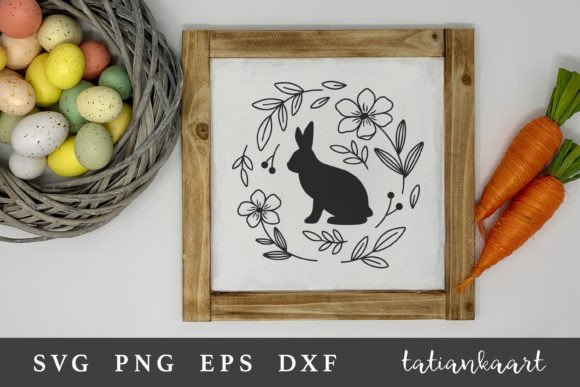 Easter Bunny SVG: Floral Bunny Review