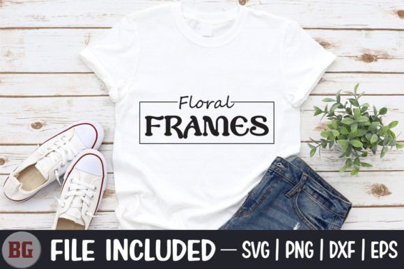 Floral Frames - Garden SVG