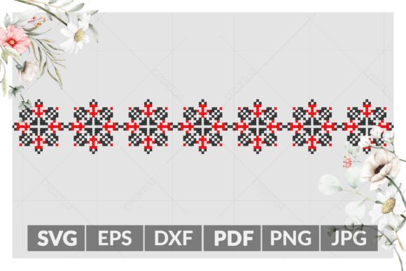 Vector SVG Ukrainian Ornament